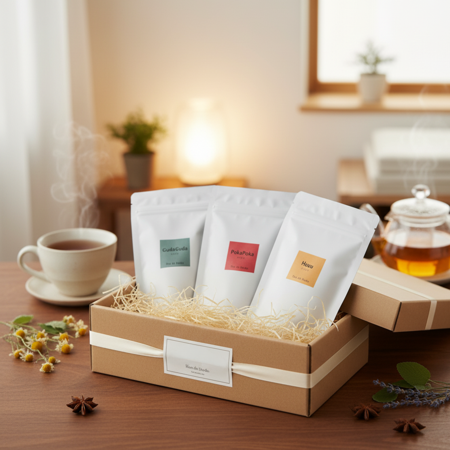 疲労回復ノンカフェインハーブティーのセット(3種)