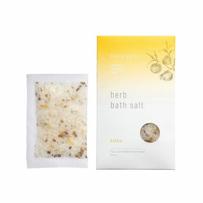 hana to mi ハーブバスソルト kikka (ウッド&ゆず)